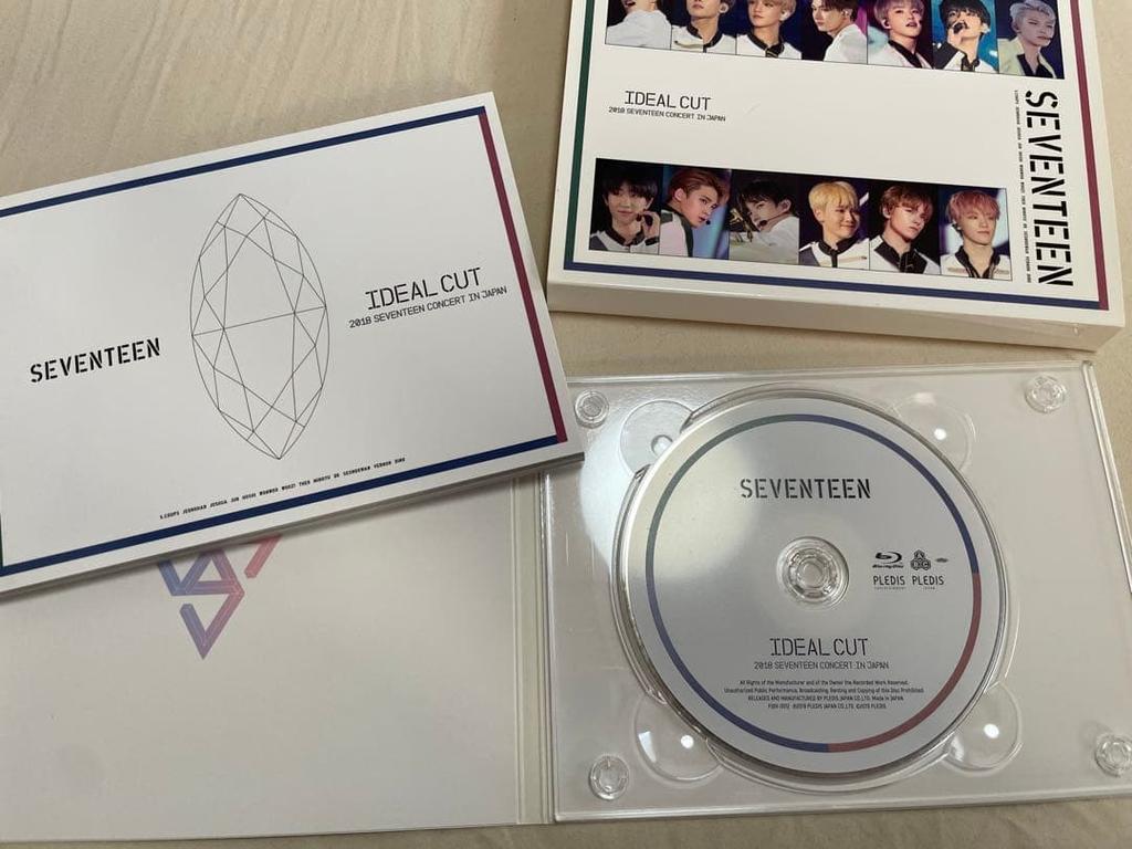 [USED] SEVENTEEN IDEAL CUT 2018 Concert Blu-ray