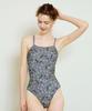 Купальник Loseuteuinseoul Crayon Zebra Easy Back Низко-средний вырез