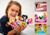 Poupées - Kinderplay - Princesses - 6 poupées - 12 cm - Plusieurs Couleurs