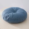 Degrees of Comfort Meditation Floor Pillow- Solid Color Round Cotton Linen Cushion Tatami Soft Seat Cushion for Home Bedroom Living Room