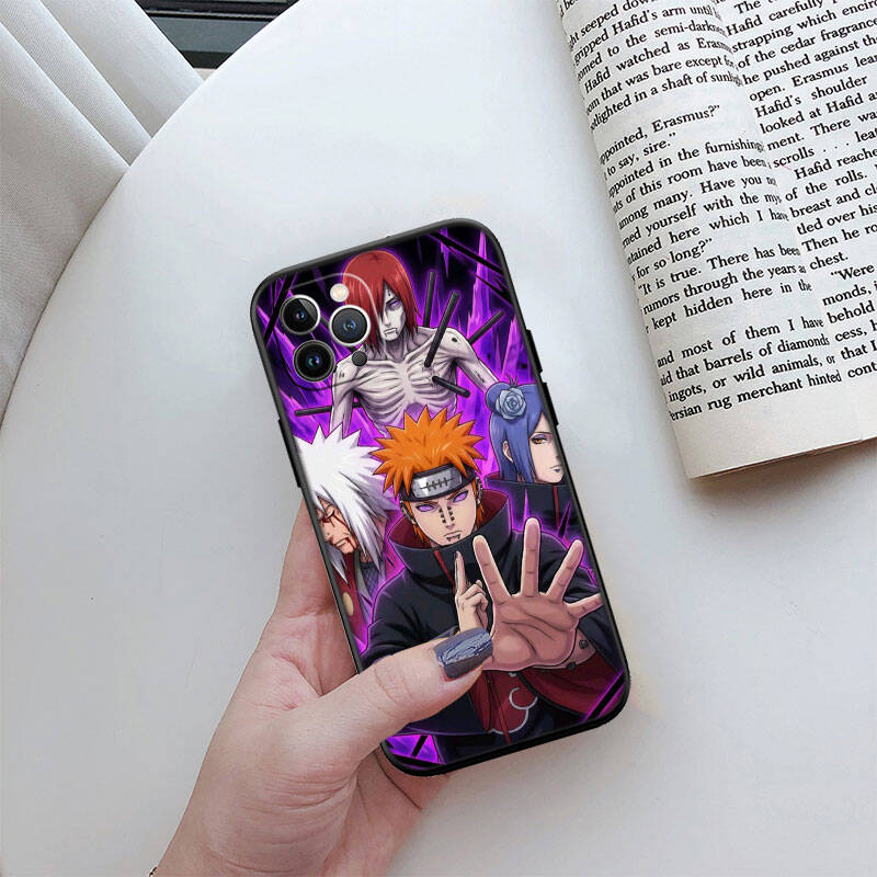 MH96 Чехол Naruto Akatsuki для Samsung A06 A35 A25 A24 A15 A05S A05 M55 M35 M15 A02 A12 A13 A10 A16 A20 A30 A22 A31 A32 A33 A42 A50