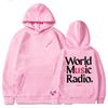 World M-US-ic Radio Hoodies Jon Batiste Drink Water Sweatshirt Long Sleeve Fashion Hooded Pullovers Print Clothing