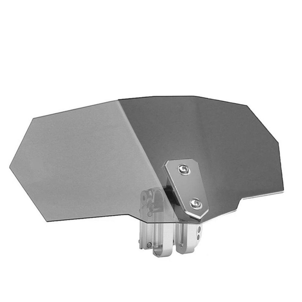 Universal Small Motorcycle Windshield Heightened Height Extension Windshield Motorbike Windscreen Modified Accessories
