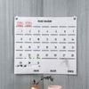 Monthly With Pockets Hanging Wall Mounted Storage Bag Wall Decoration Calendar Bag Chart Holder