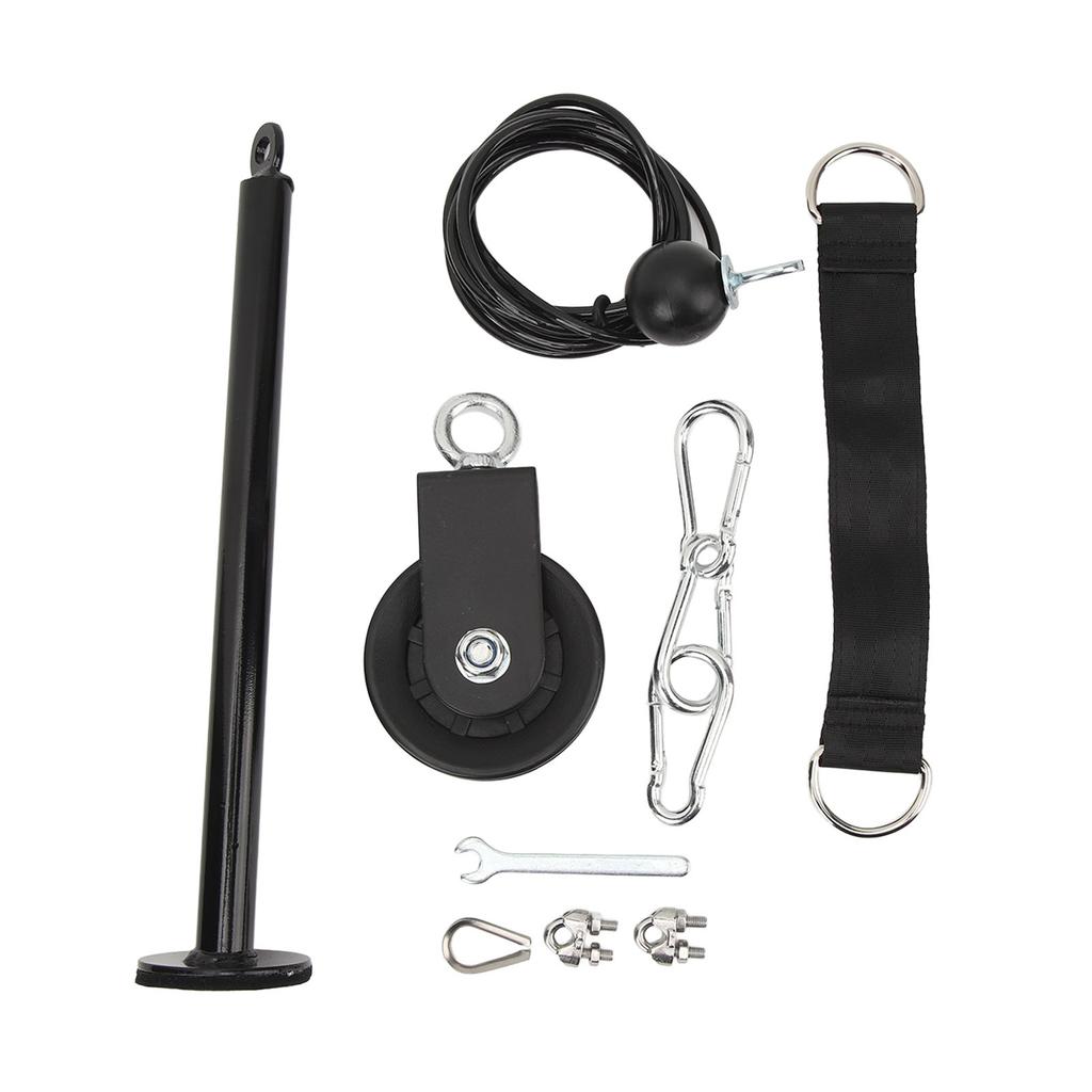 Weight Cable Pulley System Gym Weight Pulley System Fitness LAT Lift Pulley System DIY Home Gym Fitness Equipment