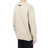 Fear of God Essentials Свитер 1977 Series SS22 с необработанным краем и набивными буквами, с длинным рукавом, мужской, цвет Пшеничный, FOG-SS22-121