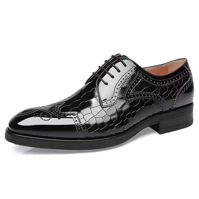 2024 Fashion New Oxford Shoes Men's Business Leather Shoes