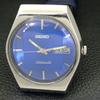SEIKO AUTOMATIC JAPAN 6309A MENS VINTAGE BLUE COLOR DIAL WATCH a701385-5
