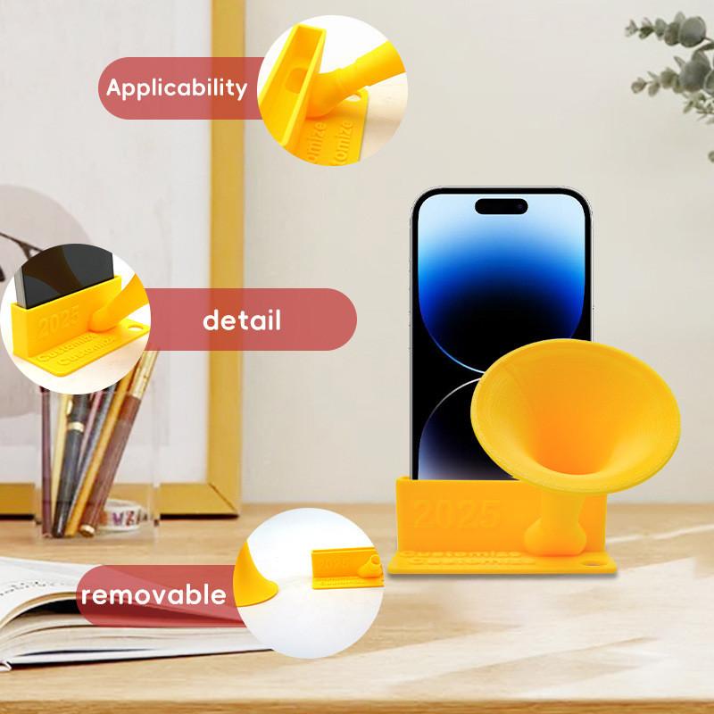 Портативный усилитель-динамик для телефона Настольная подставка со звуковым усилением для домашнего использования