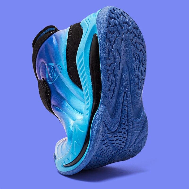 Детские амортизирующие баскетбольные кроссовки для мальчиков и девочек, удобная дышащая спортивная обувь, новое поступление, детские кроссовки для бега, нескользящие уличные кроссовки