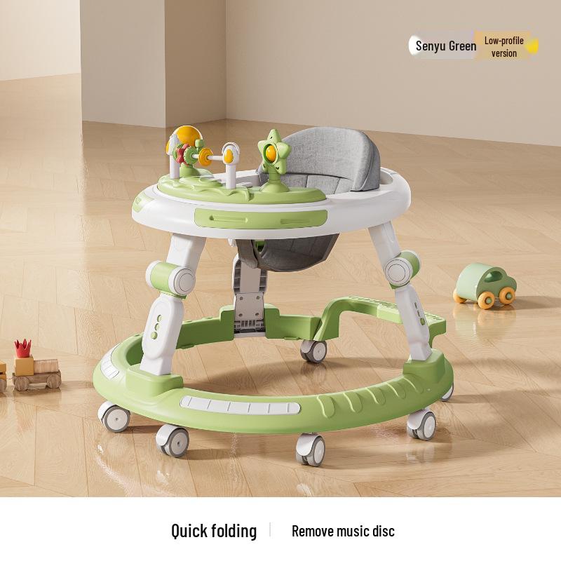 Регулируемая ходунок и стульчик для кормления для детей от 6 месяцев до 3 лет - Функции защиты от переворачивания и Х-образных ног