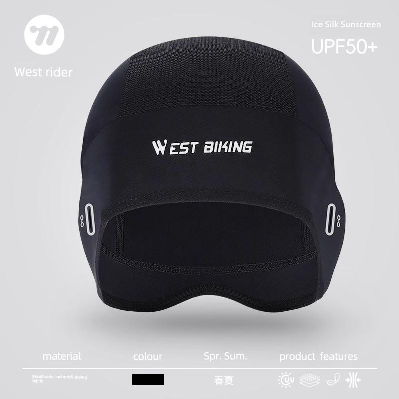 West Rider Cycling Cap Summer Quick-Dry Ice Silk Headgear Bicycle Motorcycle Helmet Liner Cycling Gear