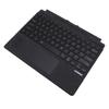 Беспроводная клавиатура для планшета, подходит для Surface Pro 11 10 9 8 X, портативная, супертонкая, с 7-цветной подсветкой, держателем для стилуса, тачпадом