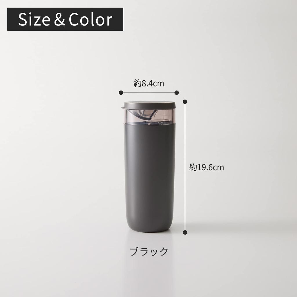 Мерная емкость для кофе Marna (черный) Контейнер для хранения кофе (Нет мерной ложкиМожно отмерить одну чашку) Готов к K769