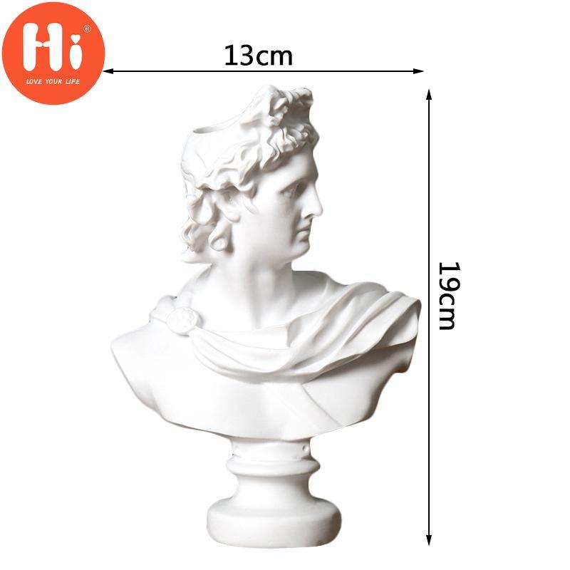 Привет мода в скандинавском стиле креативная ваза с человеческой головой вазы для цветов декоративные украшения из смолы