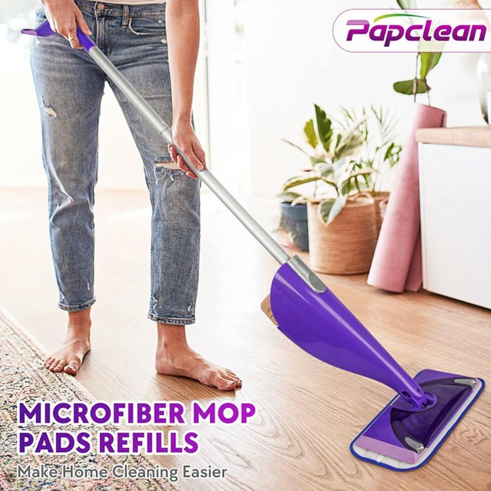 Dry and Wet Reusable Mop Pads Microfiber Mop Cloth New Mop Mat for Swiffer Wet Jet for Home