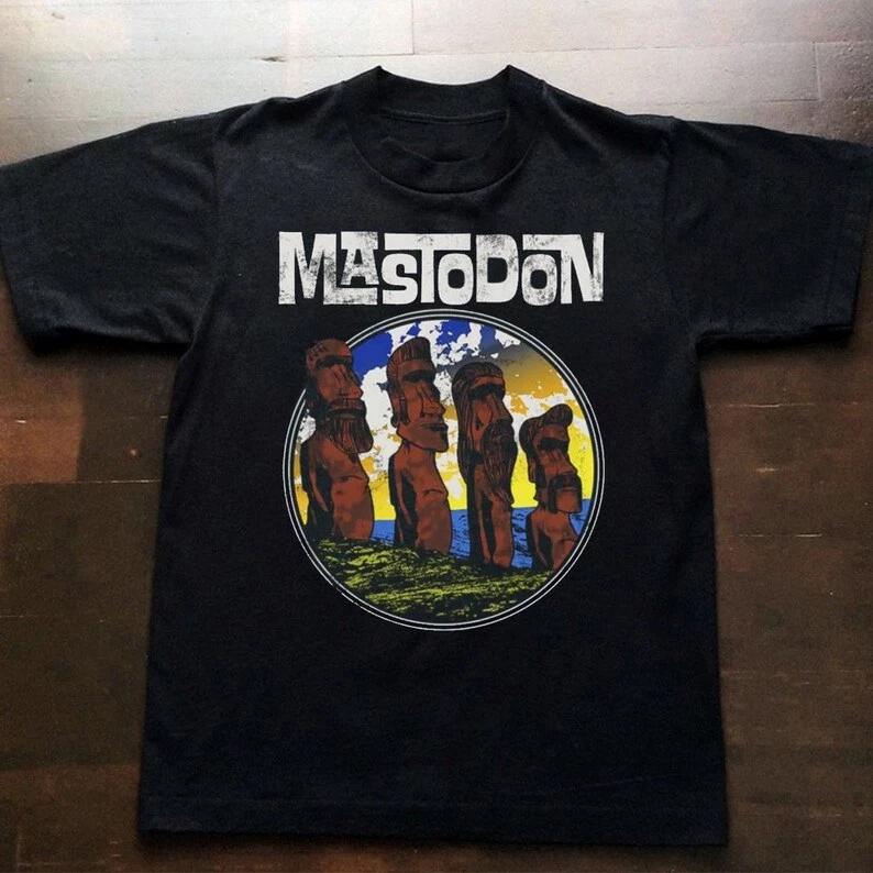 Mastodon Easter Statues T-Shirt, Mastodon Band T-Shirt