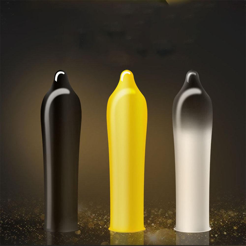 30 шт. латексные презервативы, прочные презервативы против преждевременной эякуляции, черные презервативы, секс-товары для взрослых для мужчин