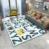 Alphanumeric Learning Children Carpet Non-slip Children's Carpet Living Room Bedroom Game Carpet Mat 3D Animal Printed Big Carpet