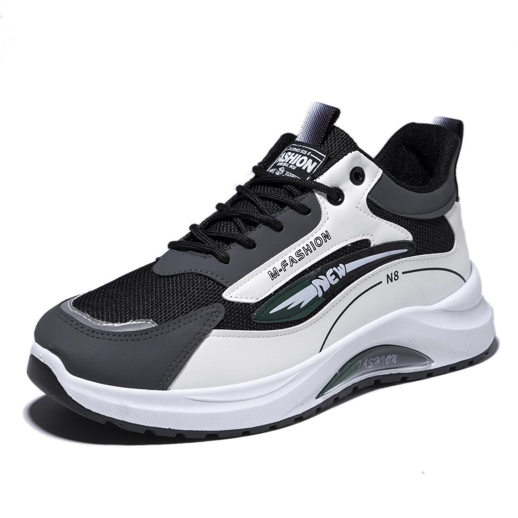 Спортивная мужская обувь, новая повседневная обувь в гонконгском стиле с низким верхом и сетчатым верхом, модная обувь в корейском стиле на толстой подошве для студентов, кроссовки
