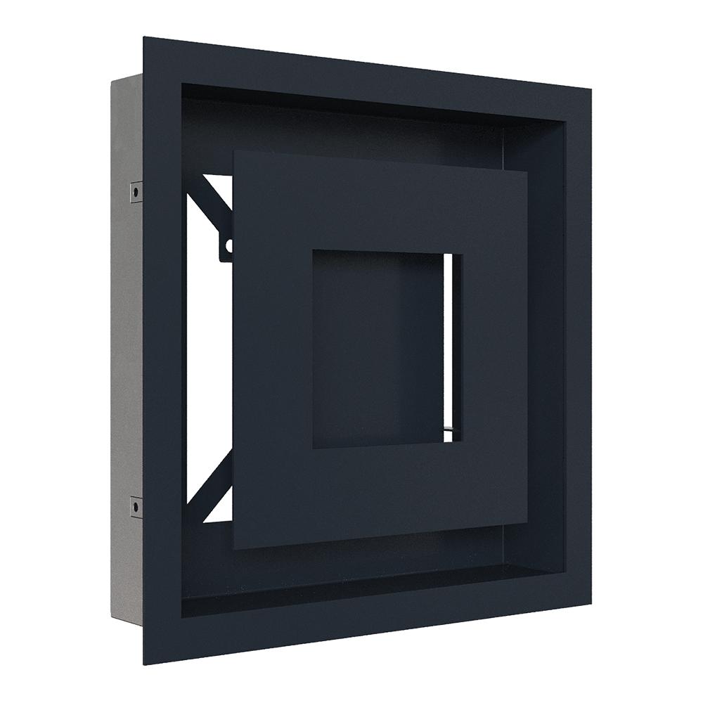 Крышка вентиляционная WIND 22x22 графит