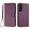 For Samsung Galaxy A55 5G Leather Case Wallet Stand Phone Cover with Wrist Strap