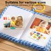 Baby Photo Album Fabric Memory Book Soft Cloth Scrapbook Interactive Sensory Toy for Newborn And Child Birthday