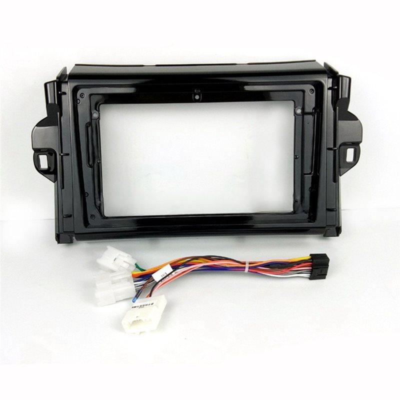 New Arrival Instrument Modification Panel 9 Inches For Toyota Fortuner 2016 Car Navigation Frame Accessories