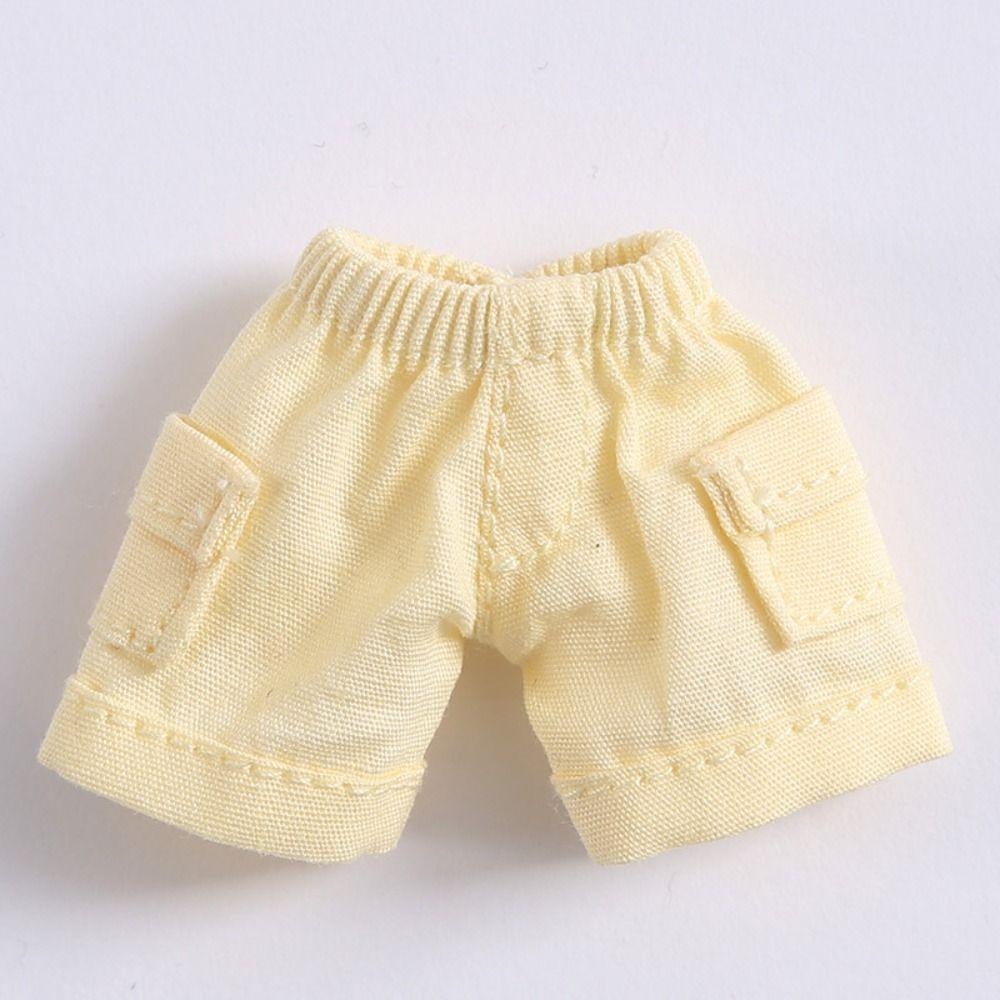 Модные куклы носят шорты Повседневная одежда Шорты для кукол ручной работы Мини-джинсы Шорты 1/12 Куклы BJD