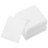 VILLCASE 50-Piece Ceramic Fiber Kiln Paper, 80 X 80 Mm, White Felt Fabric, Ceramic Refractory Material, Refractory Kiln Paper, Fiber Gasket, High Temp