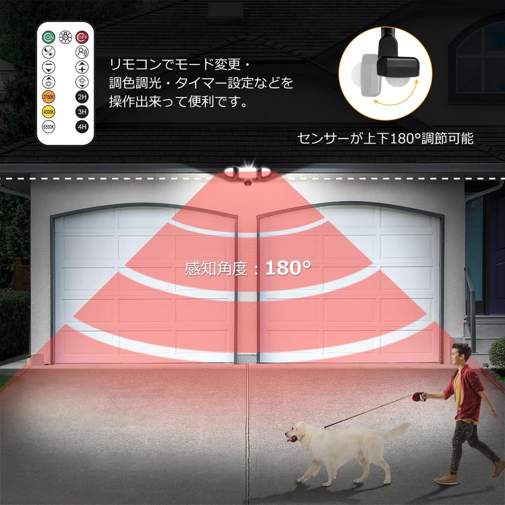 Solar Light, Outdoor Motion Sensor Light, Security Light, Solar Powered, No Electricity Cost, IP66 Waterproof, High Brightness, Automatic OnOff,