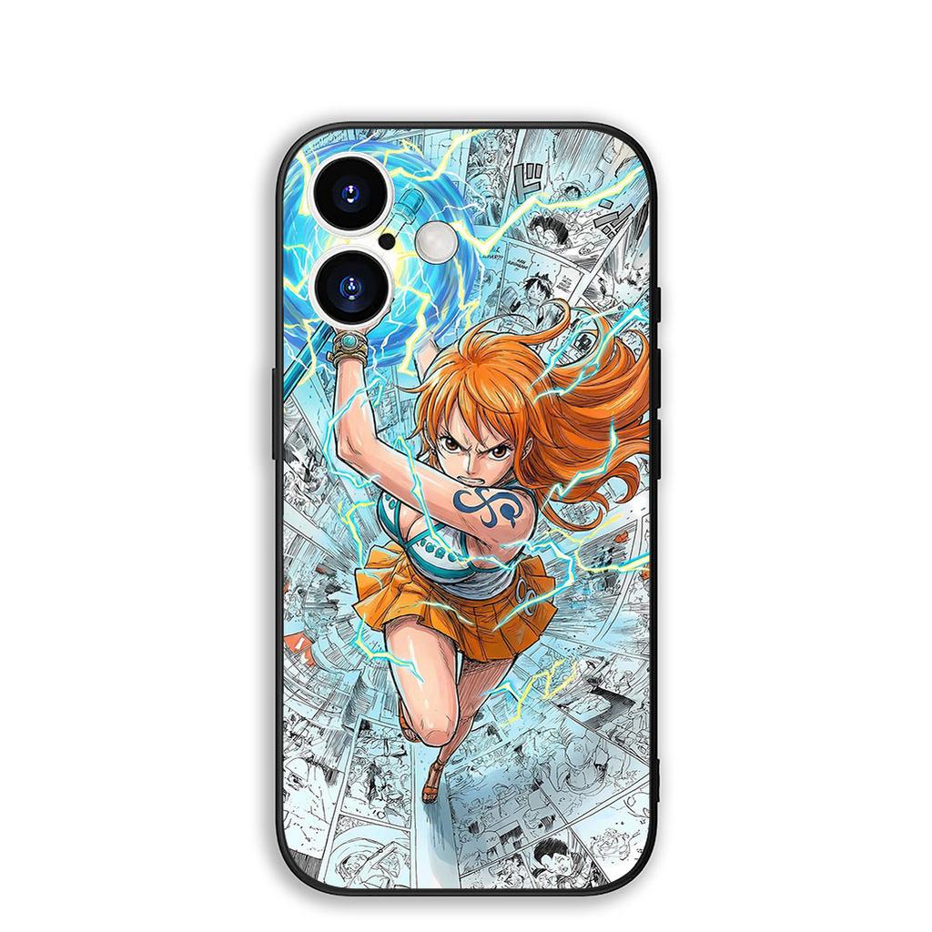 Cover for OPPO A40 A80 A60 A38 A79 A15 A16 A17 A18 A58 A78 A57 A53 A40M 4G 5G Phone Case Luffy One Pieces Roronoa Zoro Nami