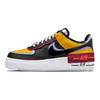 Nike Air Force 1 Shadow Dark Sulphur Женские кроссовки Желтый Фиолетовый-Пульс Ярко-Малиновый DO6114-700