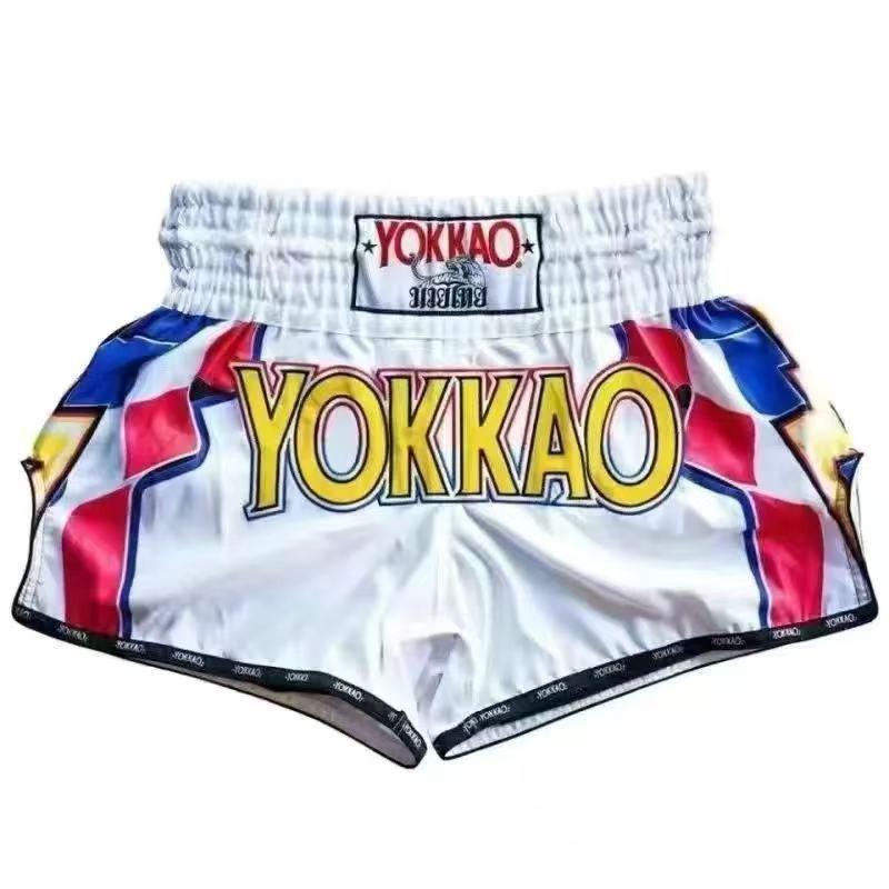 Шорты для ММА Боксерские тренировочные штаны Муай Тай Кикбоксинг UFC Спарринг Зал Фитнес Одежда Сублимация Компрессионные