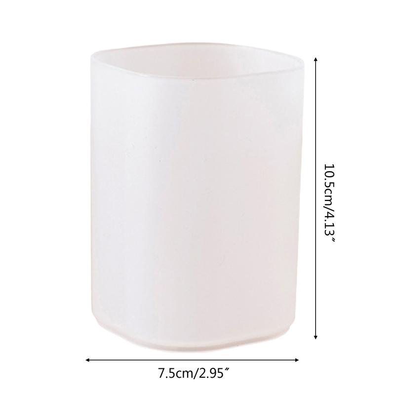 Многофункциональная прозрачная настольная косметическая коробка, ручка, дисплей, чашка, держатель для кистей для макияжа для студентов, учителей