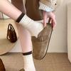 Сумка для обуви Birkenstock головная половина тапочек верхняя одежда весна и лето новые плоские повседневные Birkenstock ретро обувь muller