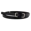 Classy Women's Black Decorative Waist Belt In Pu Leather Ideal For Spring Fashion And Business Casual