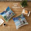 Umibe No Etranger Stitch Lucky Dragon pillow cover sofa cushion cover home room decoration children gift