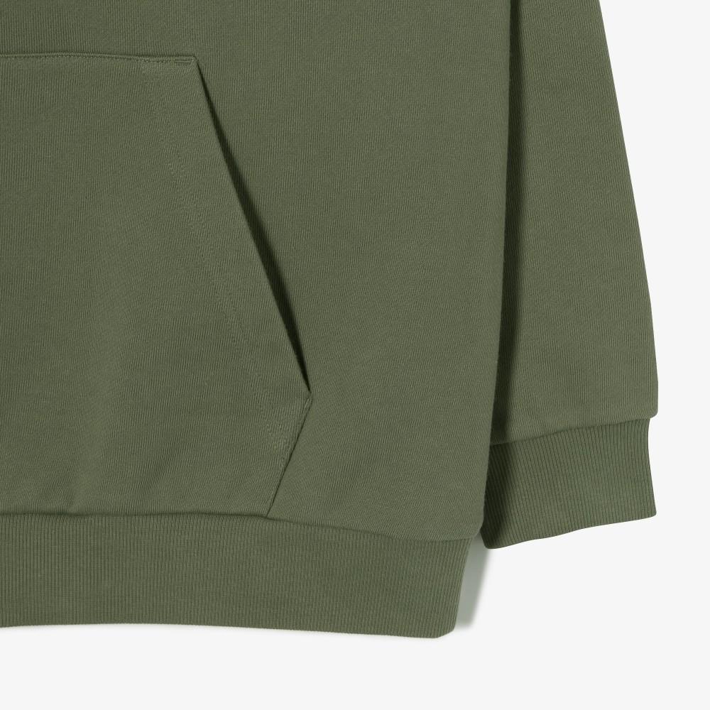 [lacoste] Men's Basic Hooded Pullover Sweatshirt SH398E-55NE9F