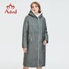 Women's Winter Jacket Female Parkas Long Plush Padded Coat for Women 2025 Oversize Warm Clothing Fur Hooded Outerwear AT-10090