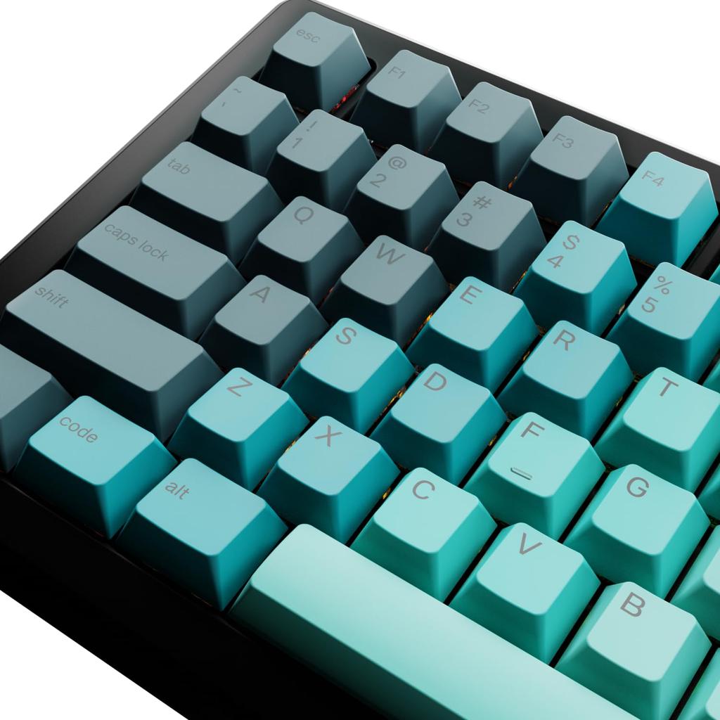 Glorious GPBT Gradient Keycaps - Rainforest - US - Retail GLO-KB-ACC-KC-GPBT-GR-RFO-US KB0869