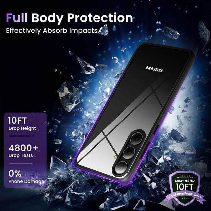 Coque de protection - BOOLING - pour Samsung Galaxy A16 4G/5G - Antichoc - Rigide - Translucide
