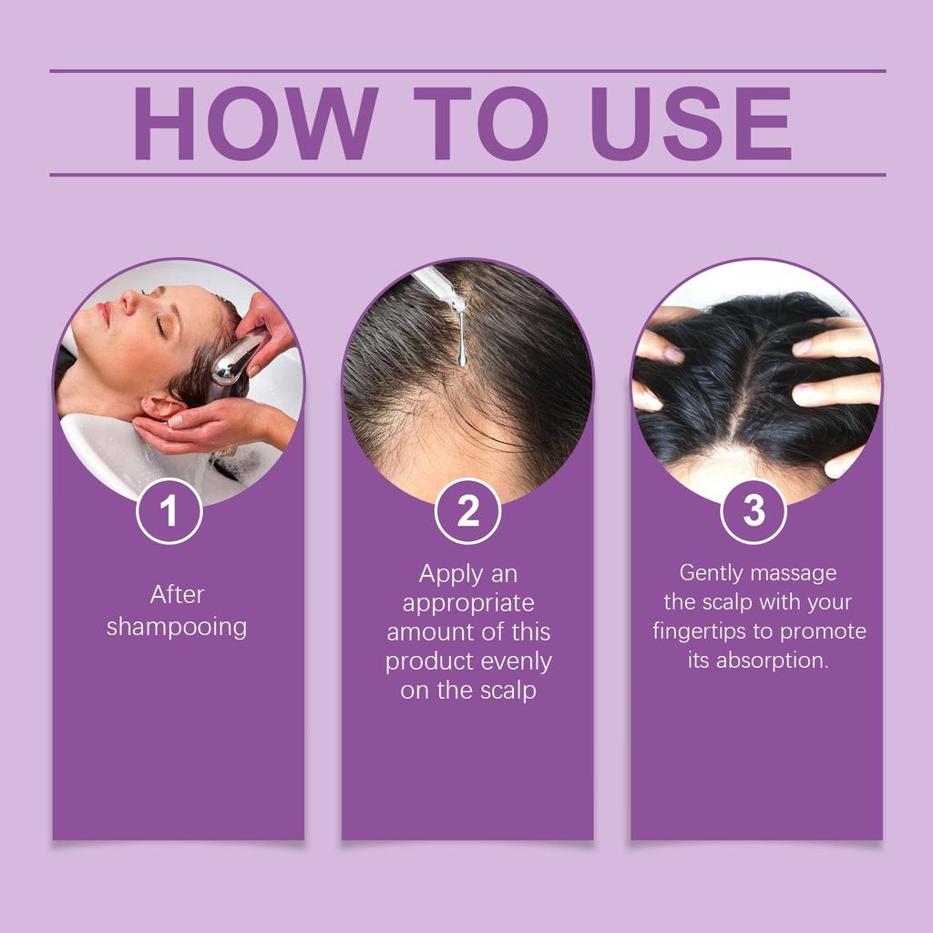 60ml Thickening Hair Care Oil Improves Split Ends, Nourishes Dry Hair, And Repairs Hair Toughness