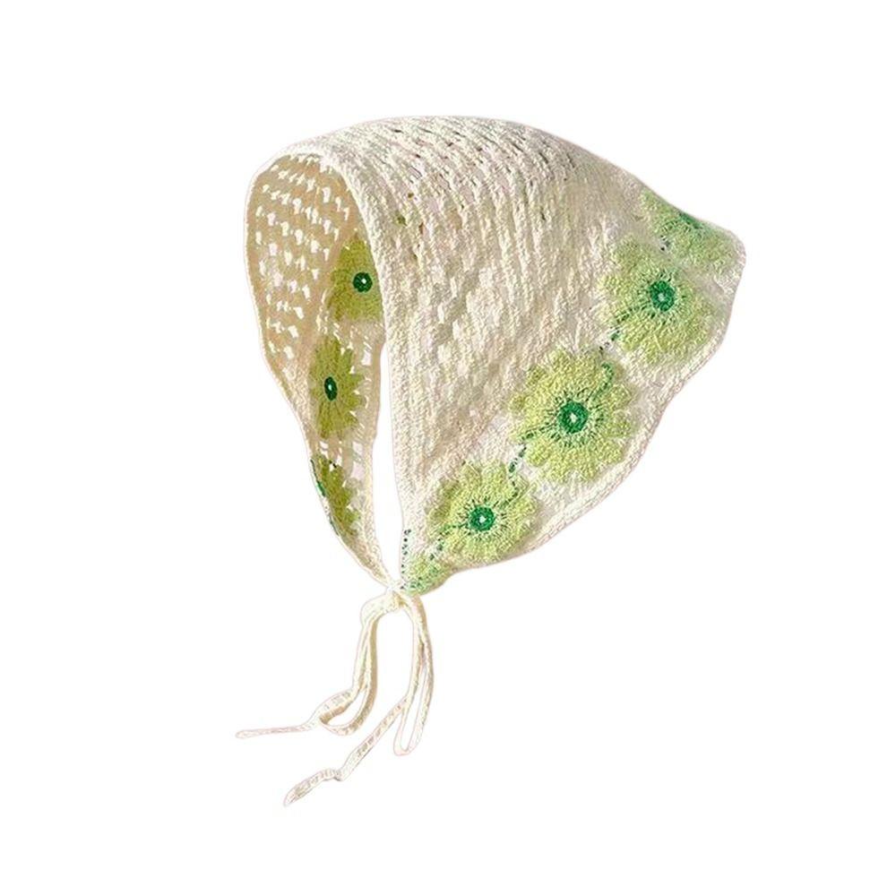 Cute Headbands Japanese Retro Headwear Fashion Hollow Triangle Scarf  Women