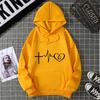 European and American Hot Casual Versatile Letters Loose Hooded Trendy Women's Clothing