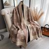 Зимний теплый кашемировый шарф для женщин, роскошная пашмина, одеяло, толстая шаль-накидка, шейный платок, модная буфанда, эшарп, пончо