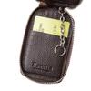 [Revetta] Crocodile Leather Smart Key Case, Brown, Genuine Leather, Matte Finish [083-2crk]