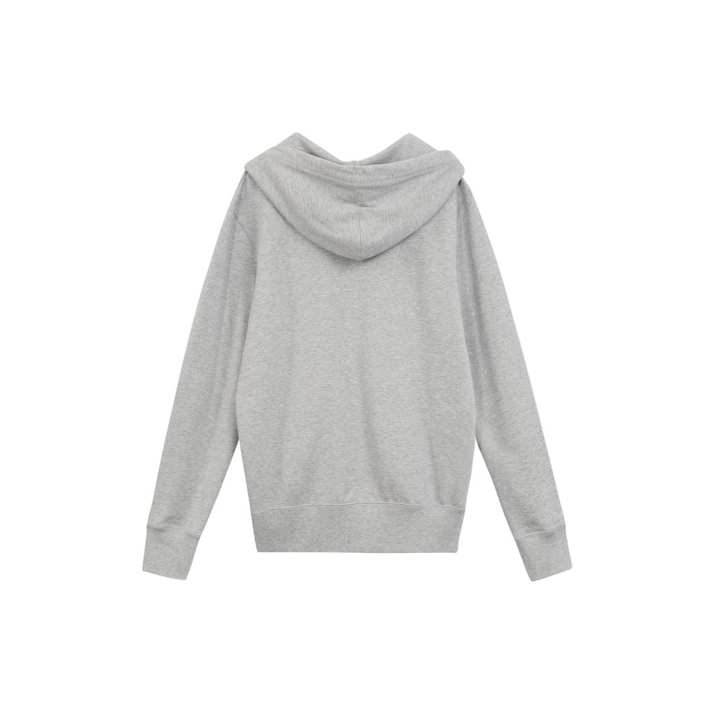 Nike Solid Color Pocket Zip Hoodie Men Hoodie Grey 521574-063