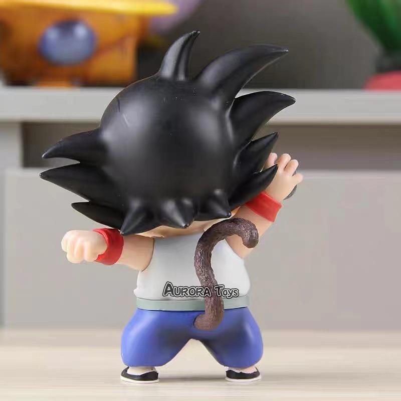 Аниме Dragon Ball Сон Гоку Аниме Фигурки Криллин Фугире Детство Милые Модели ПВХ Статуя Настольные Украшения Коллекционные Игрушки Подарки