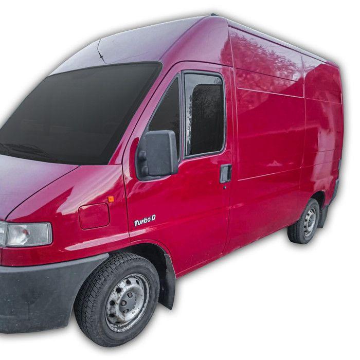 Дефлекторы на окна - Fiat Ducato 1994-2006 (2 двери) - 2 шт. - Аэродинамика - Простая сборка